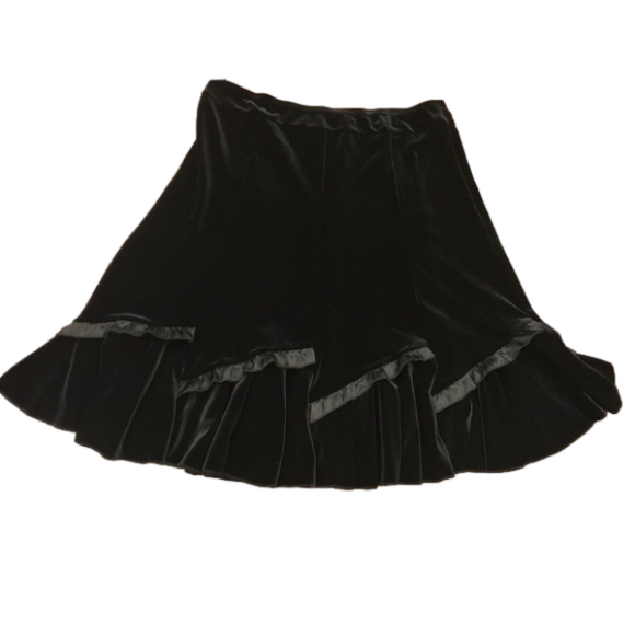 Dresses & Skirts - Black Velvet Skirt